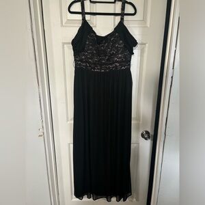 Black long dress